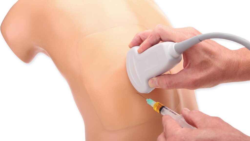 Midscapular Thoracentesis Ultrasound Training Model