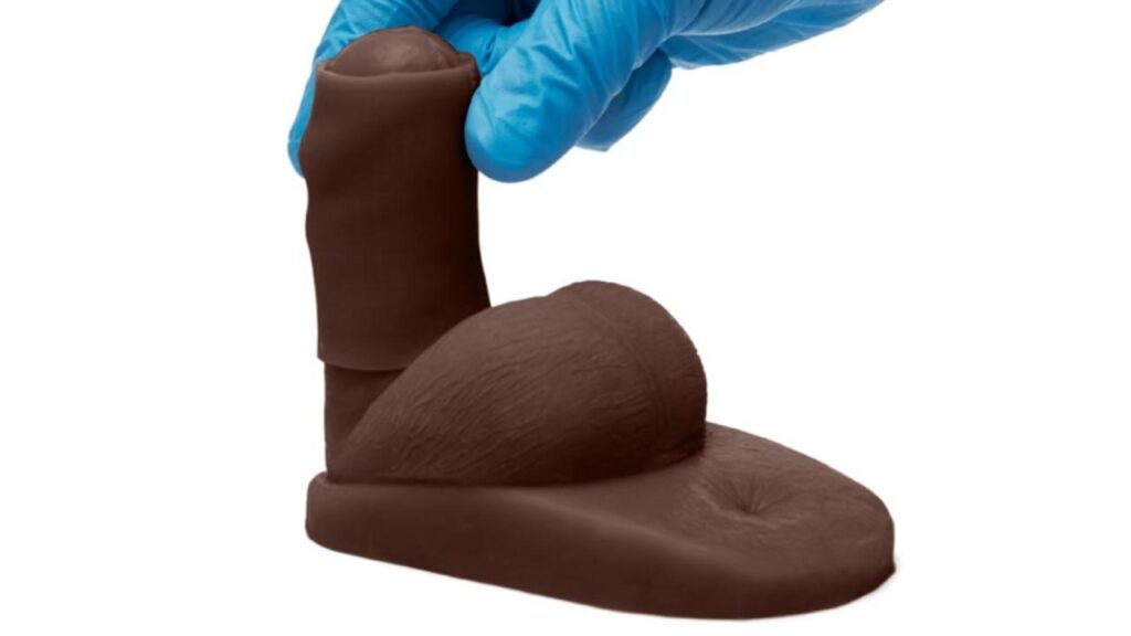 Scrotal Hygiene Model with Foreskin & Without Foreskin - 3 PC Mix Package